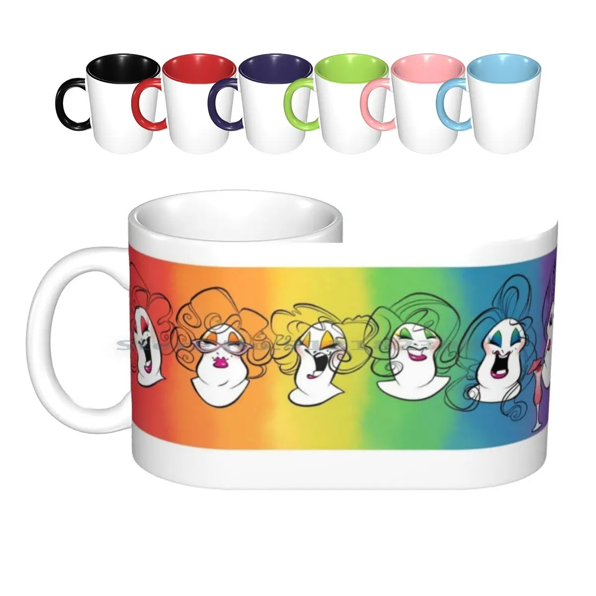 

Wilma Pride Ceramic Mugs Coffee Cups Milk Tea Mug Wilma Fingerdoo Lar Desouza Creative Trending Vintage Gift Bottle Cup