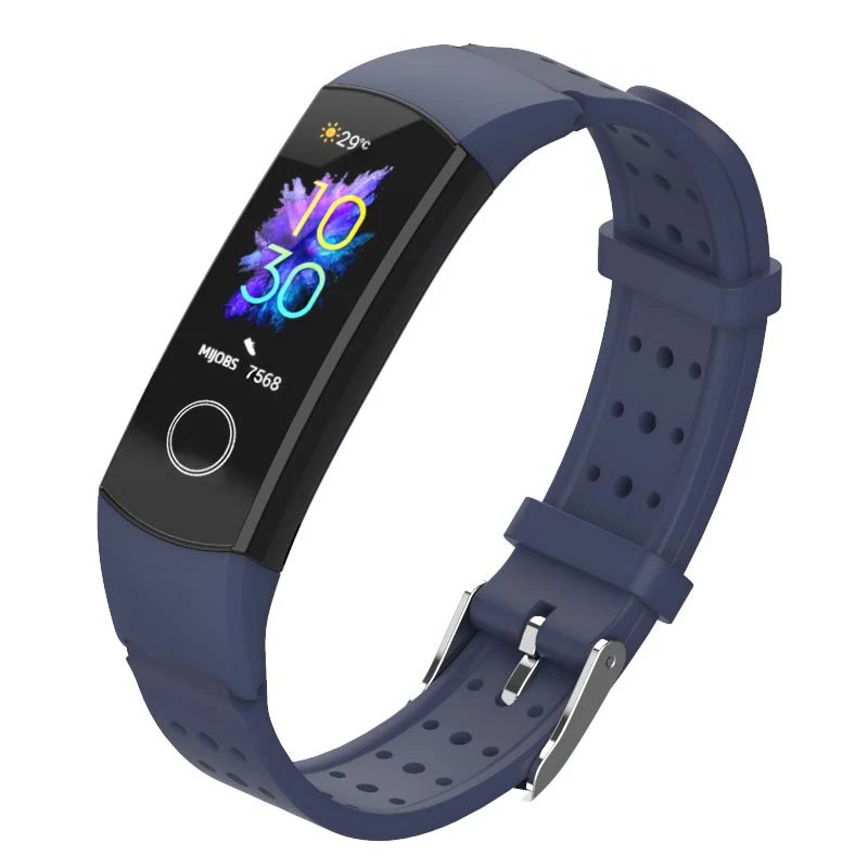 Силиконовый браслет для Honor Band 4 сменный аксессуар Huawei 5|Смарт-аксессуары| |