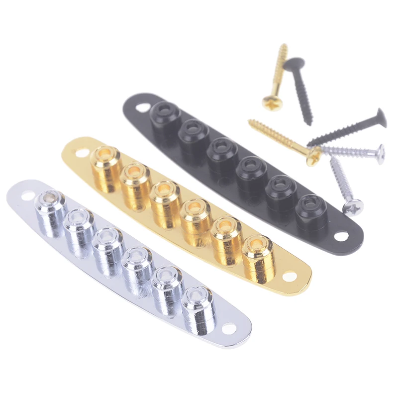 1 шт. металлические наконечники для струн втулка электрогитары мост сквозь