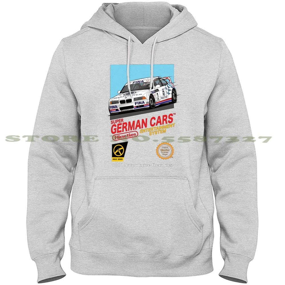 Retro German Entertainment! Streetwear Sport Hoodie Sweatshirt E36 Nes Nintendo Retro Race Racing Cecotto Dtm Classic