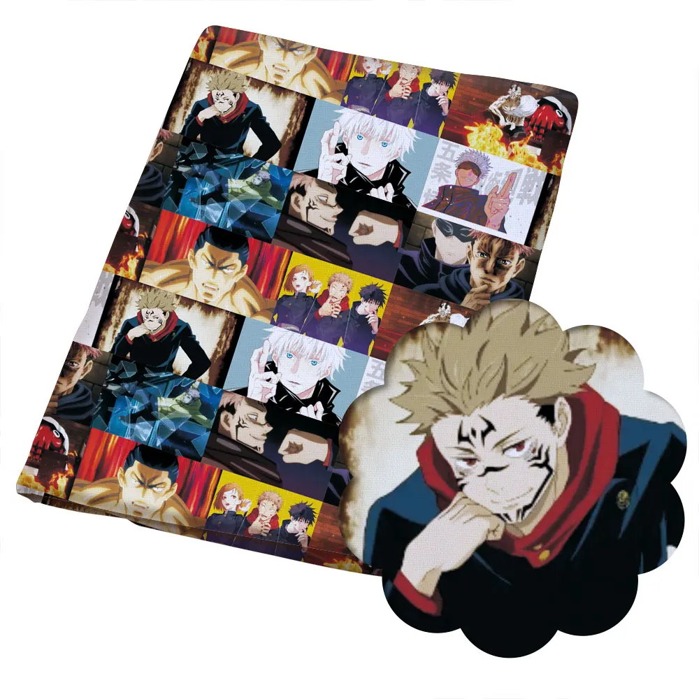 Diy 50*140 см/шт. мультфильм шаблон ткань из полиэстера и хлопка кусков набивные ткани