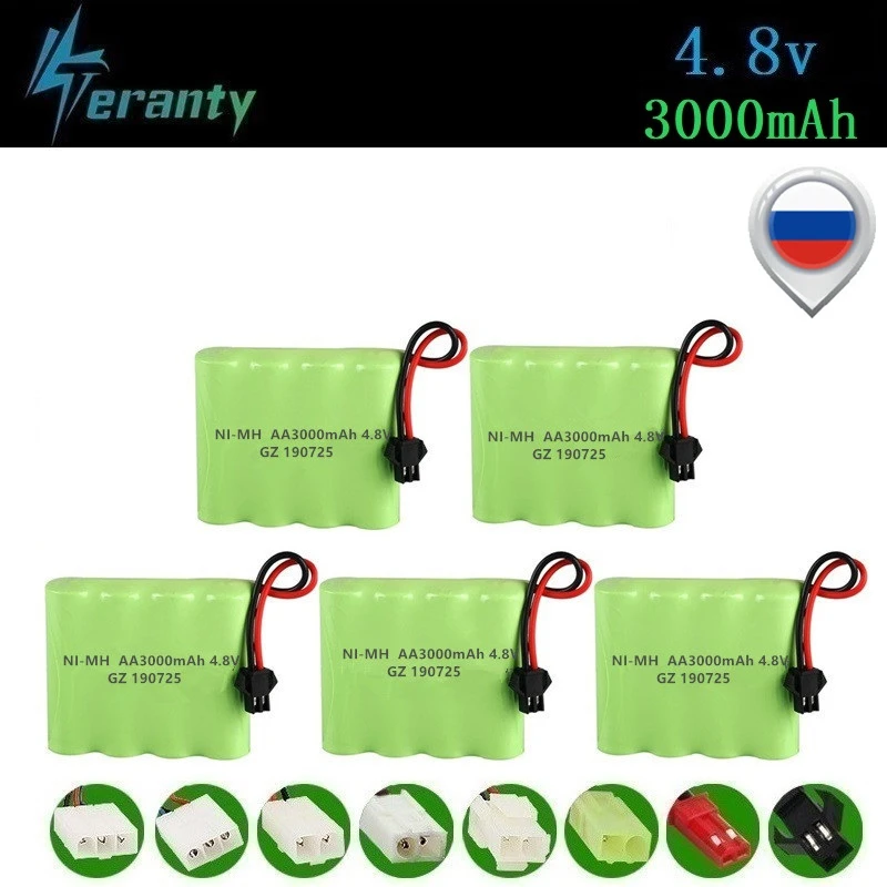 (M модель) 4 8 в 3000 мАч NiMH аккумулятор для радиоуправляемых игрушек автомобилей