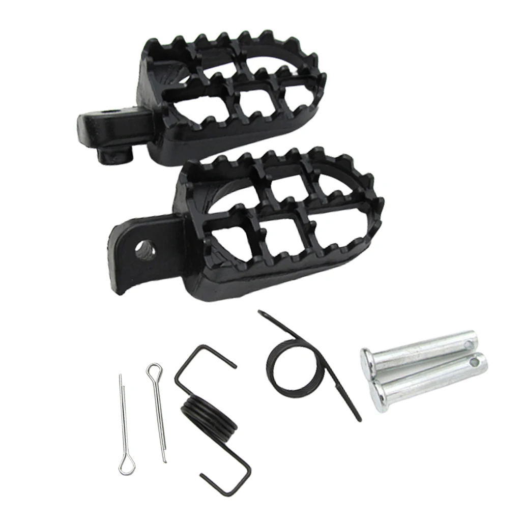 1 пара мотоциклетные подножки для Honda CRF50 CRF70 CRF80 CRF100F XR50R 50cc мотокросса Dirt Bike