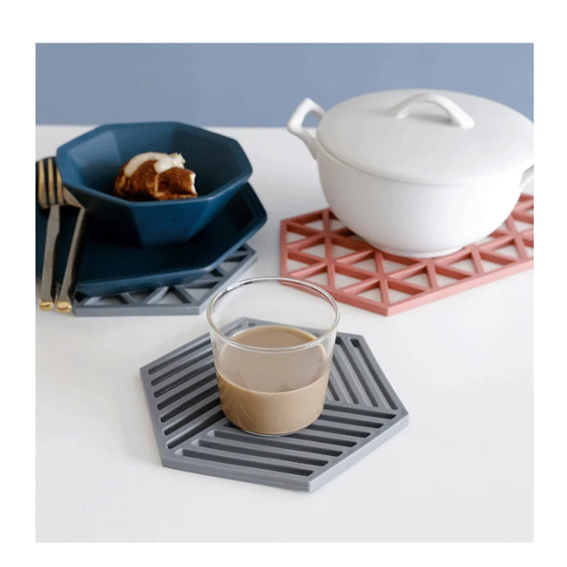 Скандинавские высокотемпературные пустотелые чайные подставки Нескользящие