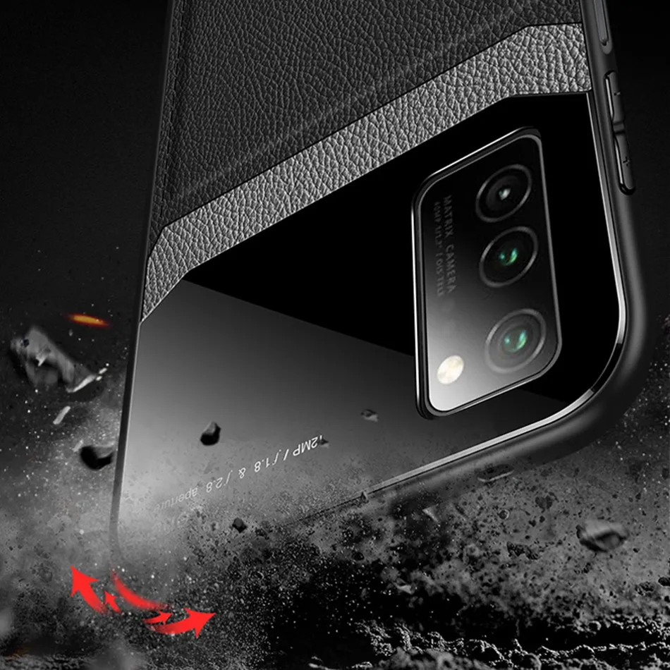 Чехол для Huawei Honor V30 Pro Note 10 зеркальный стеклянный противоударный | Мобильные
