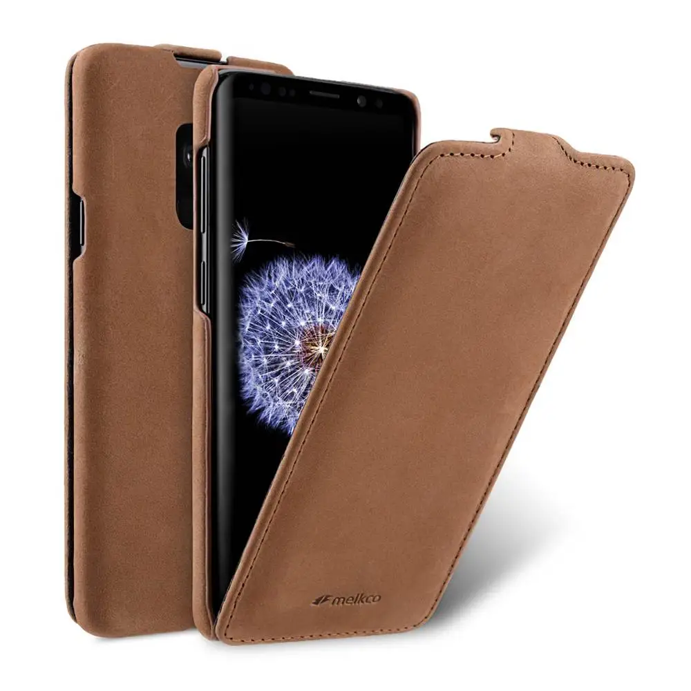 Новинка 2020 деловой флип-чехол для Galaxy S9 Plus Настоящая Натуральная кожа Воловья