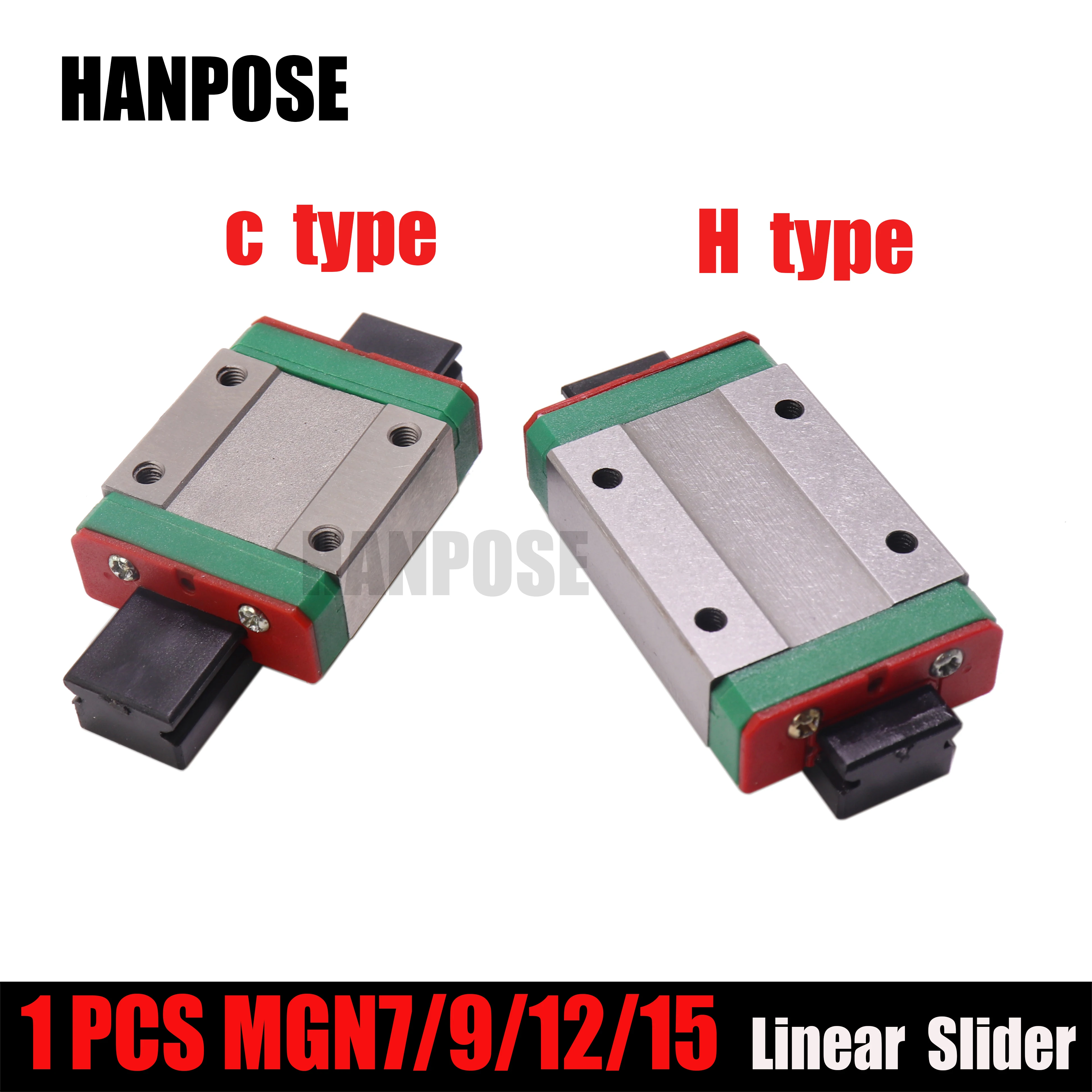 1 шт. MGN7C MGN9CMGN9H MGN12C MGN12H линейный слайдер миниатюрная линейная направляющая блок коляски 3D принтер MGN7H