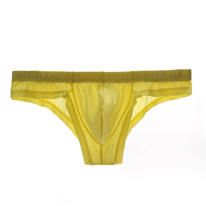 Мужские трусы из вискозы Бесшовные прозрачные с низкой посадкой сексуальное