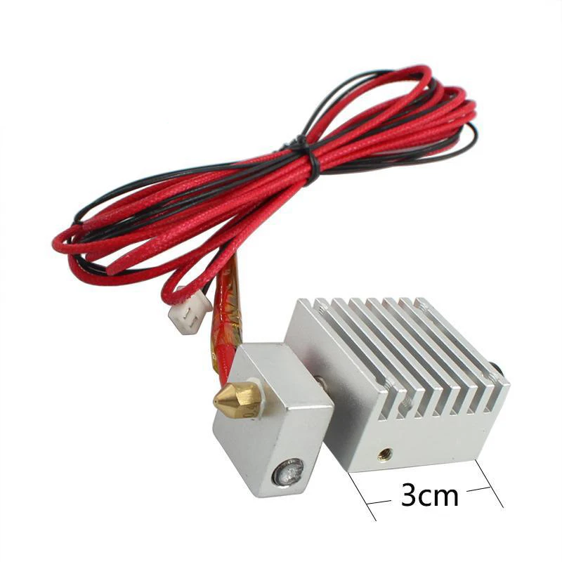 Детали для 3D-принтера MK8 экструдер с J-образной головкой Алюминиевый Экструдер 1 75