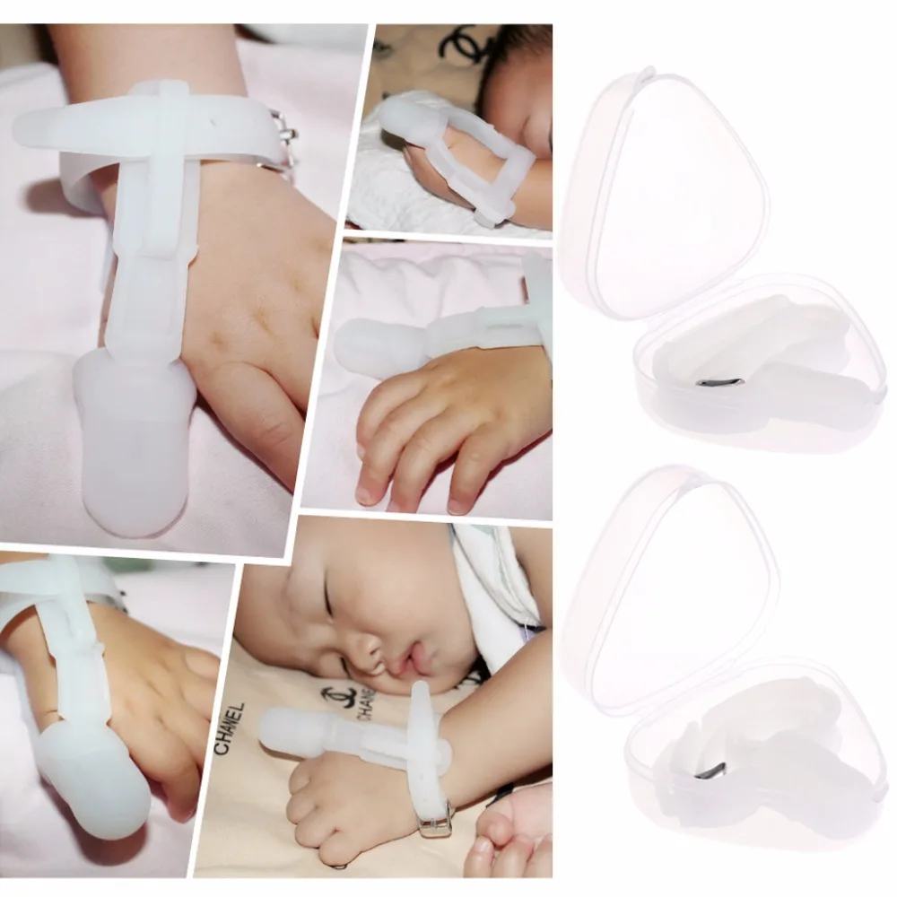 Детские Прорезыватели для зубов перчатки большого пальца нетоксичные