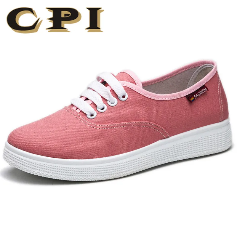 2019 Women flats classic spring/autumn fashion women's shoes round toe canvas designer sneakers zapatillas mujer Y1-98 | Обувь
