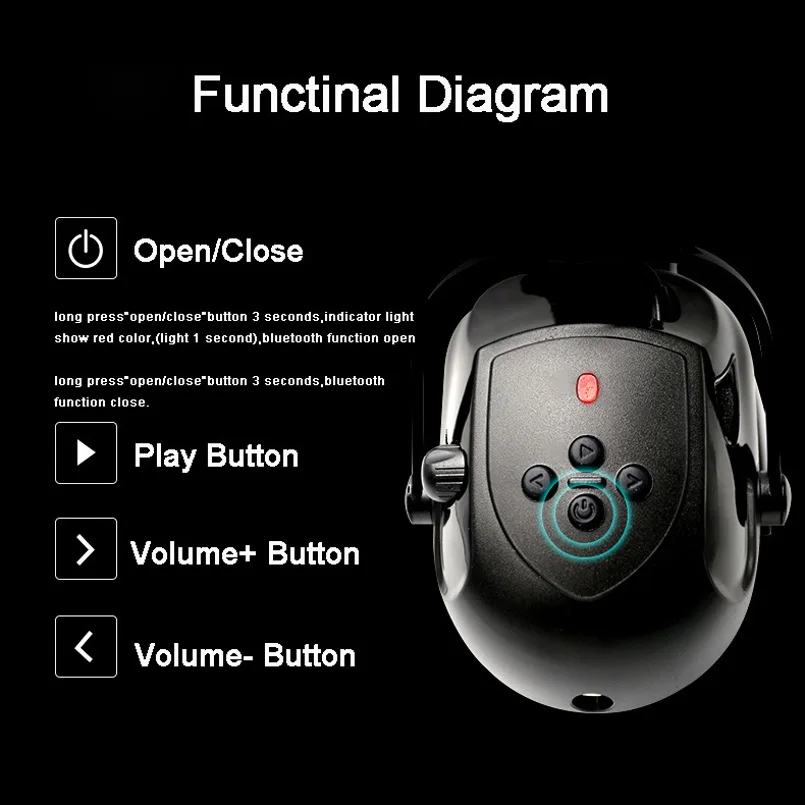 Электронные шумоподавляющие наушники CK Tech беспроводное устройство для контроля