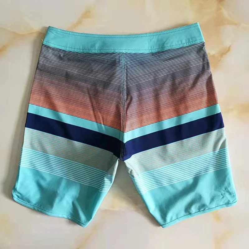 QUIk Care Silver Wave Multi-Beach Shorts MEN'S Swimsuit Large Size Quick Drying Pants Siwmwear Swim Trunks Beach -40 | Спорт и