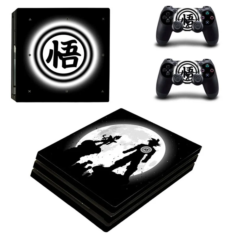 PS4 Pro наклейки Dragon Ball PS 4 Play station виниловые Pegatinas для playstation консоль и