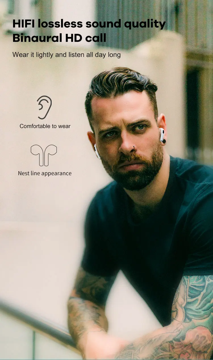 TWS Mini Спортивная Bluetooth-гарнитура с микрофоном PK Freebuds 3 беспроводные наушники