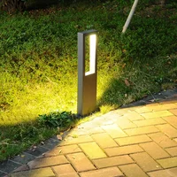 60CM Outdoor Garden Lawn Light Community Villa Square Courtyard Bollards Lamp Waterproof Landscape Pathway Pillar Light
