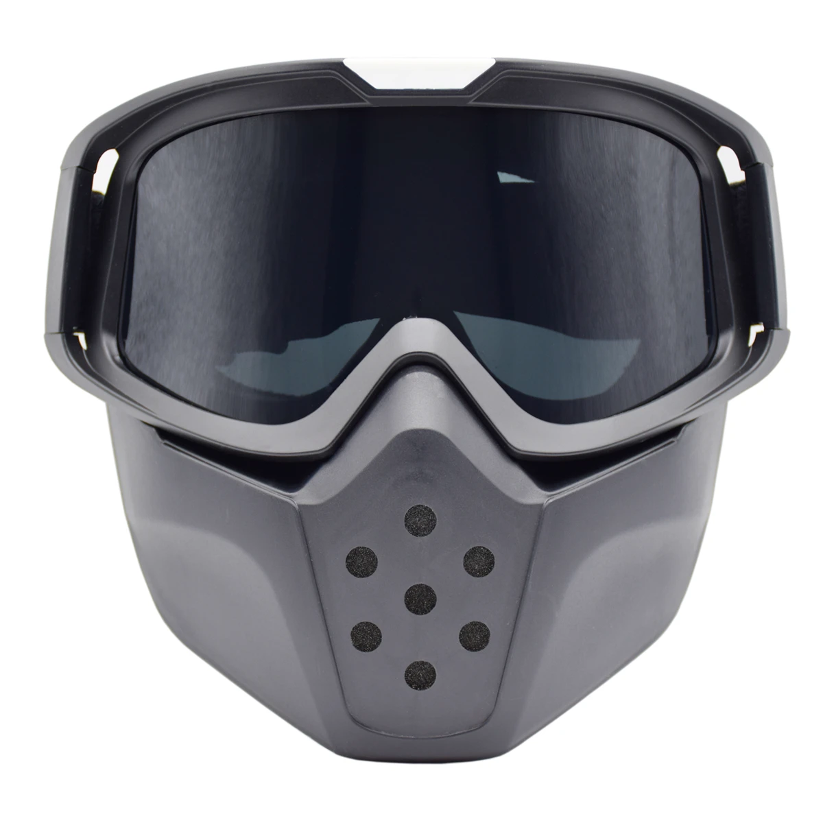 Ski Goggle Motorcycle Face Mask Goggles Motocross Motorbike Glasses Motor Open Detachable Helmets Vintage | Спорт и развлечения