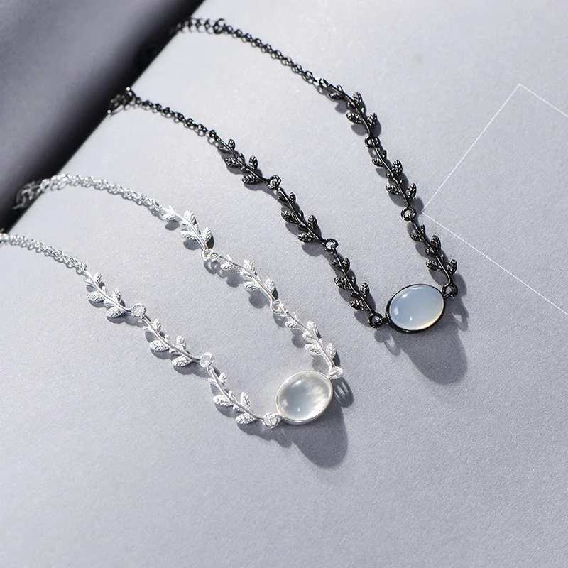 

Individual Leaves 925 Silver Women Bracelet Inlaid Transparent Crystal Girl for Lady Jewelry Gift Heart Bracelet Jewelry