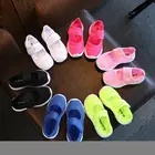 Кроссовки детские дышащие сетчатые, повседневная обувь для мальчиков и девочек, с вырезами, карамельные цвета