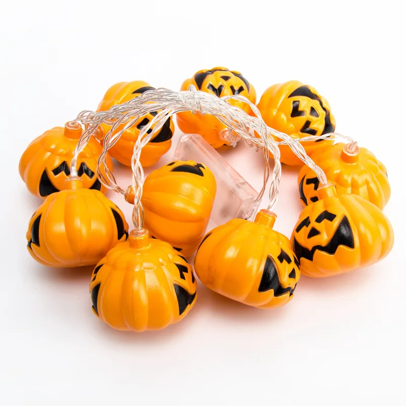 

LED Pumpkin Light String 2M-10leds 3M-20leds Christmas HALLOWEEN THANKSGIVING HOLIDAY Room Garden Decoration USB Bulbs
