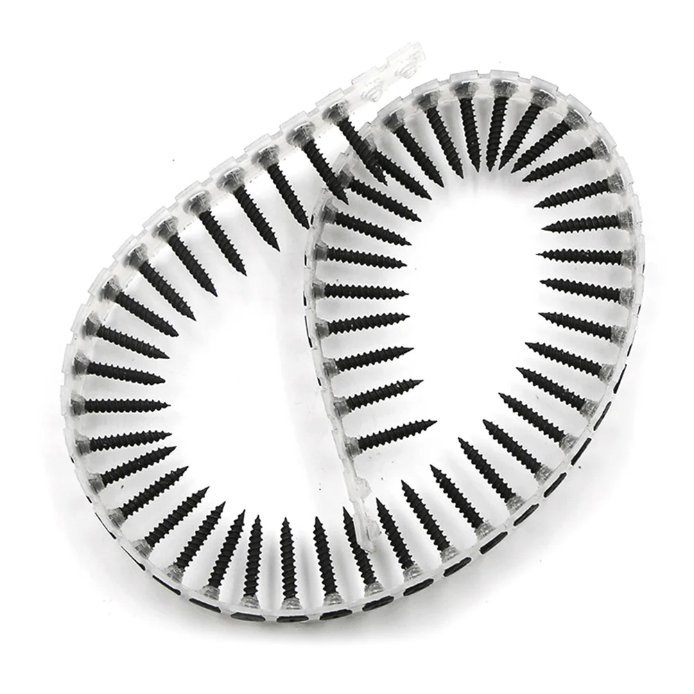 Винтовая цепочка для ногтей с 50 шт винтами цепного пистолета