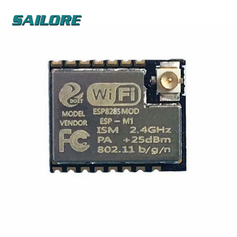 

ESP-M1 ESP8285 ESP8266 1M Flash Chip Wifi Wireless Module Serial Port Ultra Transmission With External Antenna Interface FZ2735