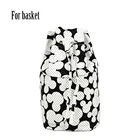 Корзина-ведро с цветочным шнурком и пряжкой, холщовая ткань, внутренний карман, подкладка для Obasket Obag, сумка, вставка для O корзины O Bag