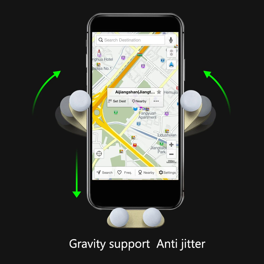 ODOMY Универсальный держатель для телефона на приборную панель автомобиля панда