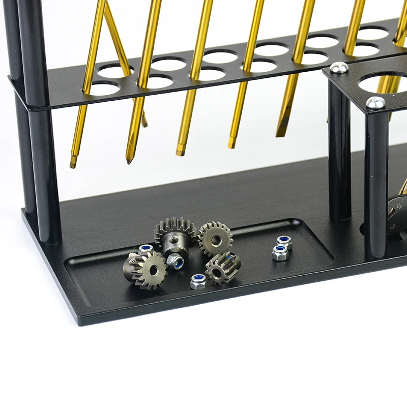 1 шт. стойка для хранения инструментов из алюминиевого сплава отвертка