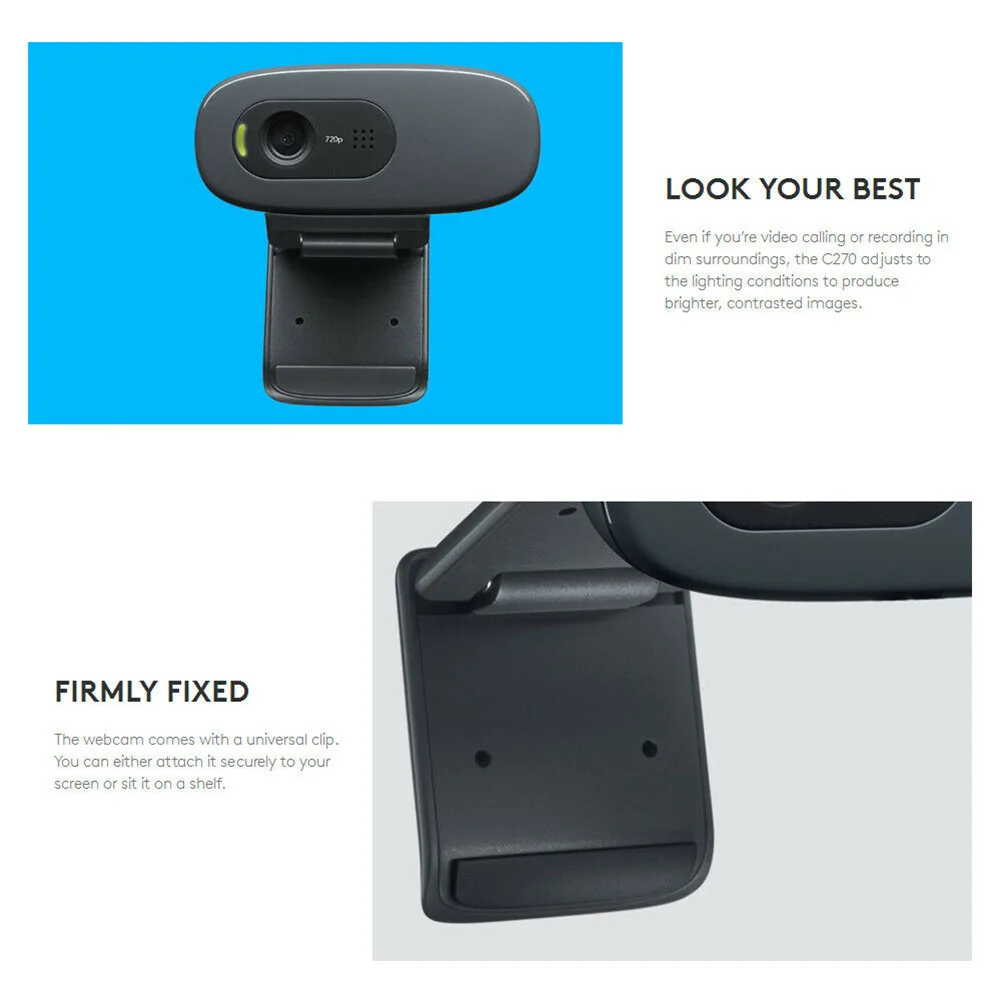 

Digital External Webcam Camera USB Cameras High Definition Drive-Free for Online Class Conference SGA998