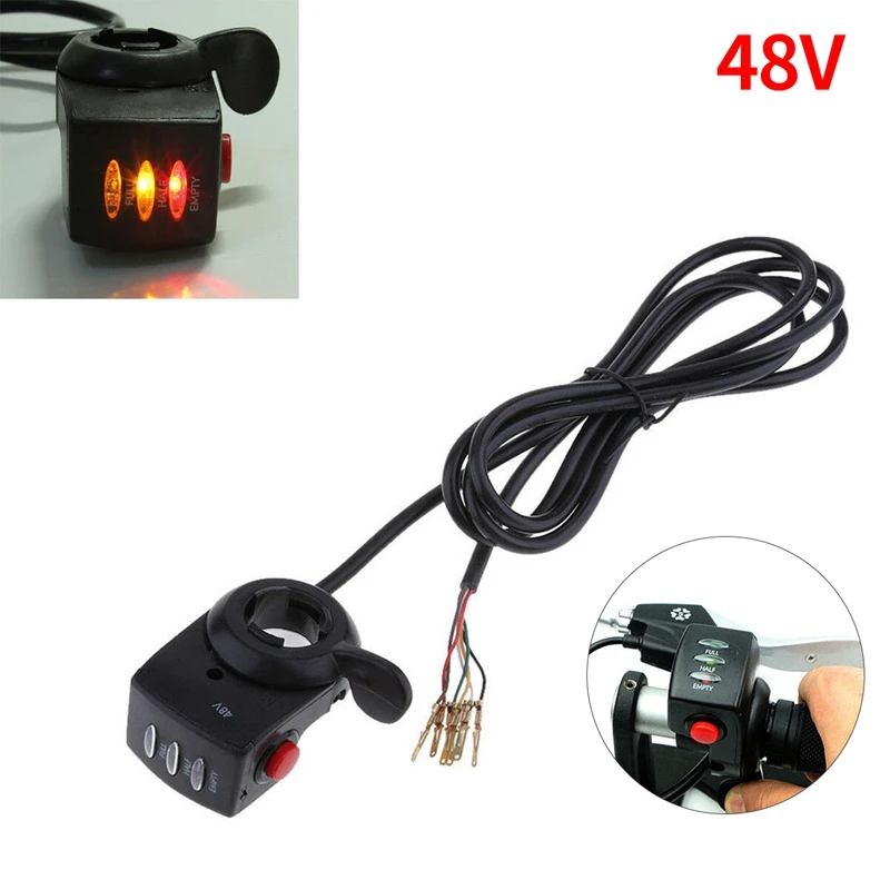 Рукоятка дроссельной заслонки с регулировкой скорости для скутера Ebike