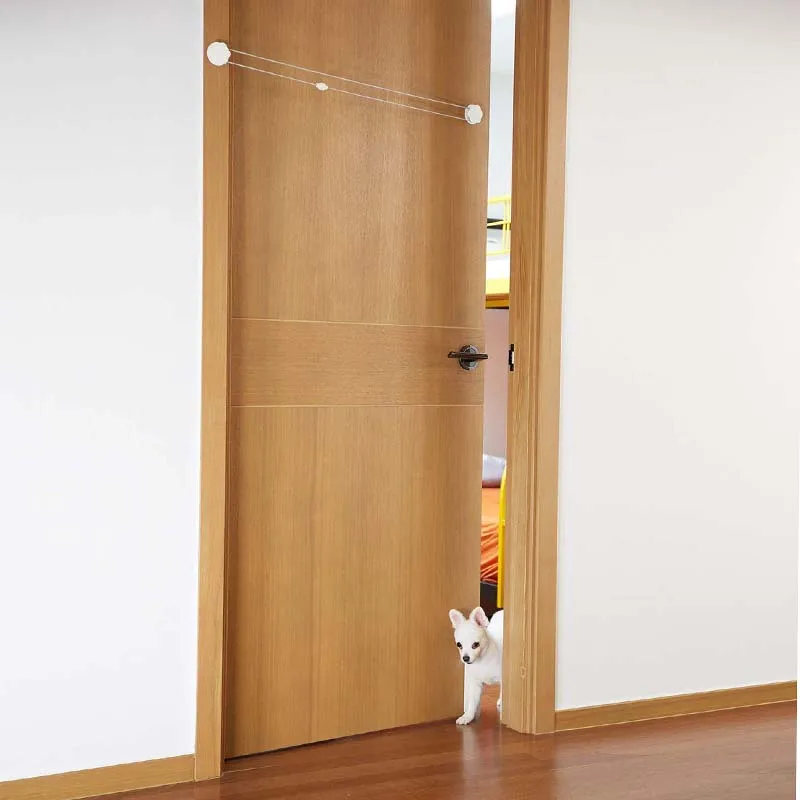 Пластиковые защитные двери для домашних животных волшебный дверной барьер кошек