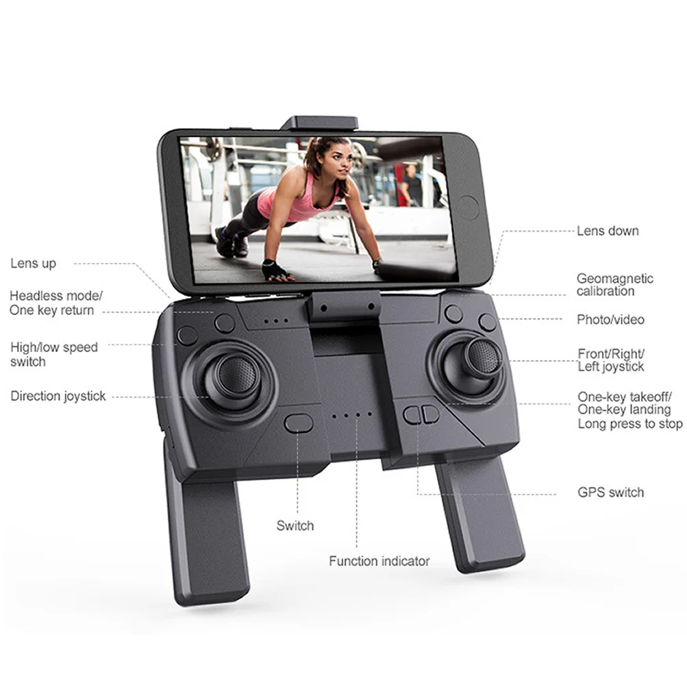 дрон радиоуправляемый gps 6k с ка
