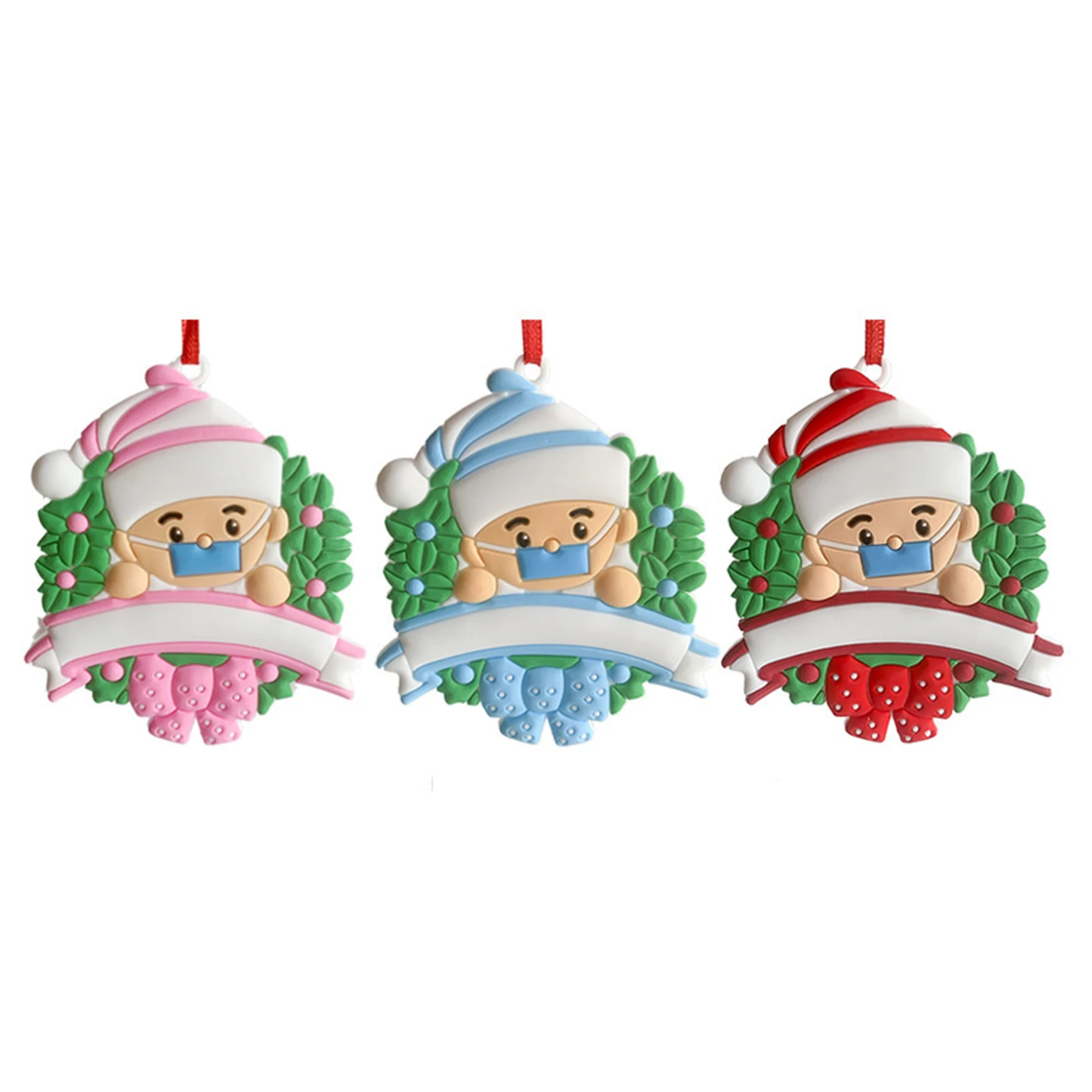 

Merry Christmas Santa Claus With Face Mask Ornament Christmas Decoration For Home Gift Natal Navidad Noel 2022 New Year Decor