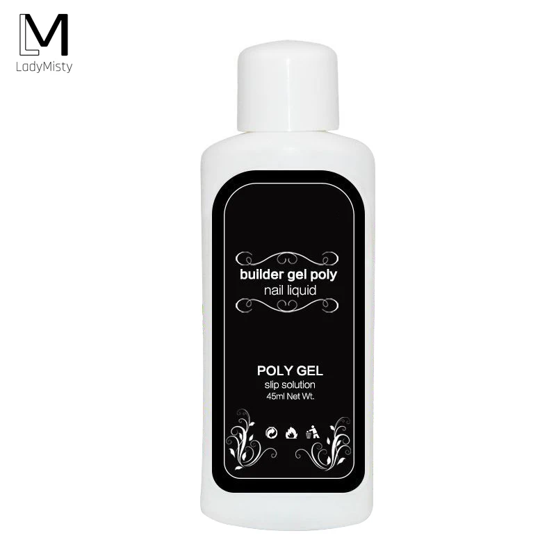 Nail Liquid 45 мл полигель для ногтей жидкая акриловая жидкость Silp раствор Clearnser плюс средство для удаления желе полигелевая кисть, лак для ногтей гель лак - Цвет: Nail Liquid