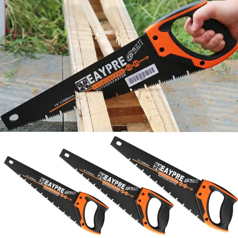 

1pcs New Universal Hand Saw Fast Cutting Wood Plastic Tube Trim Gardening Branch Woodworking Household 3 Sizes
