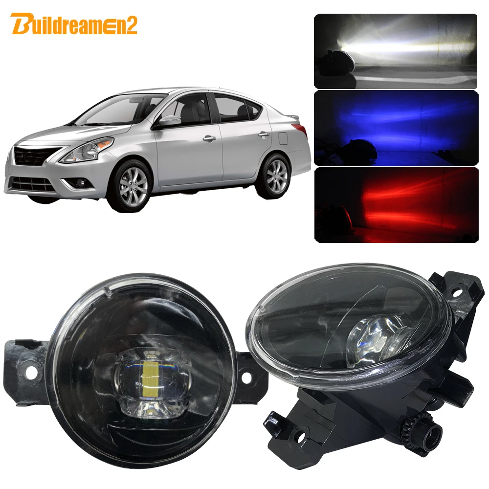 Buildreamen2 для Nissan Sunny 2003 2015 стайлинга автомобилей H11 светодиодный светильник