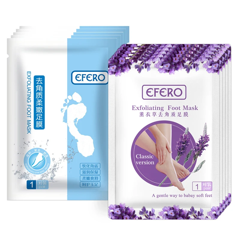 

Маска для очистки ног, крем для пяток, отшелушивающая, для педикюра, 4 пары