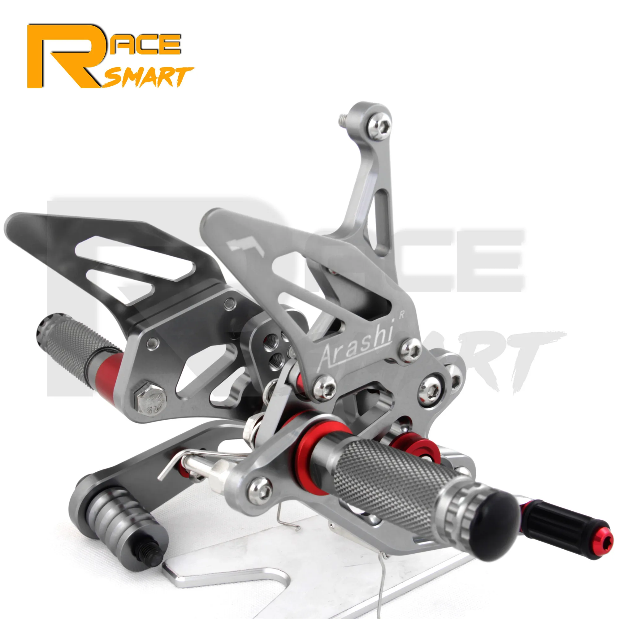 Для SUZUKI GSX-R600 GSXR750 2006-2010 Мотоцикл с ЧПУ Регулируемые задние комплекты подножки