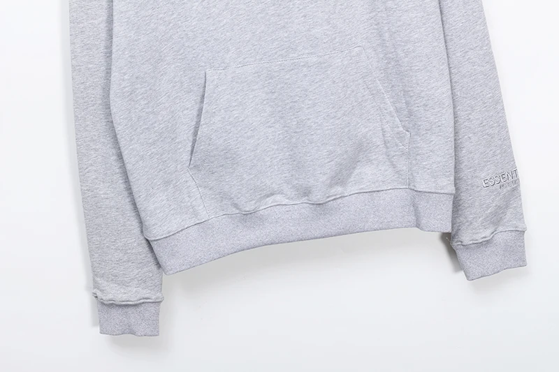 

Autumn Winter New Laser Reflection ESSENTIALS Hoodie Men Women Cotton Solid Color High-quality Pullover Essentials Hoodies