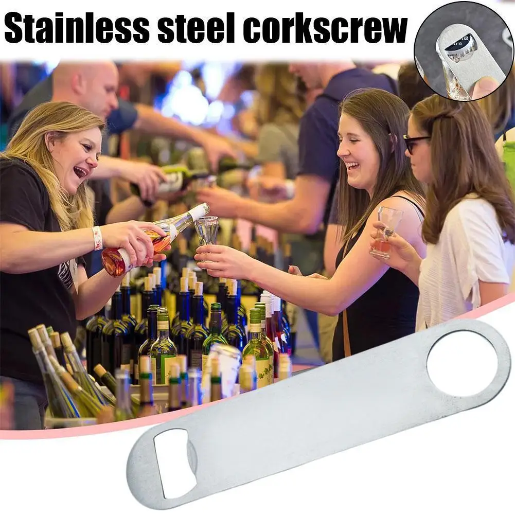 

1pcs High Quality Multifunctional Steel Beer Bottle Easy Dipping To Carry Openers Plastic Opener Bottles Rubberized Y8N1