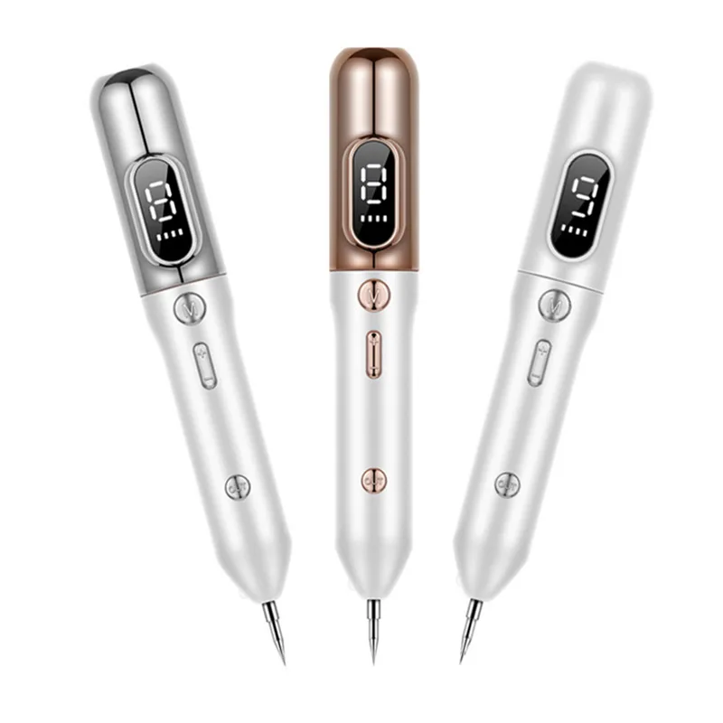 

Плазменная ручка с ЖК-дисплеем, 9 уровней, лазерное удаление татуировок, уход за кожей, косметическое устройство с биркой, черная точка, боро...