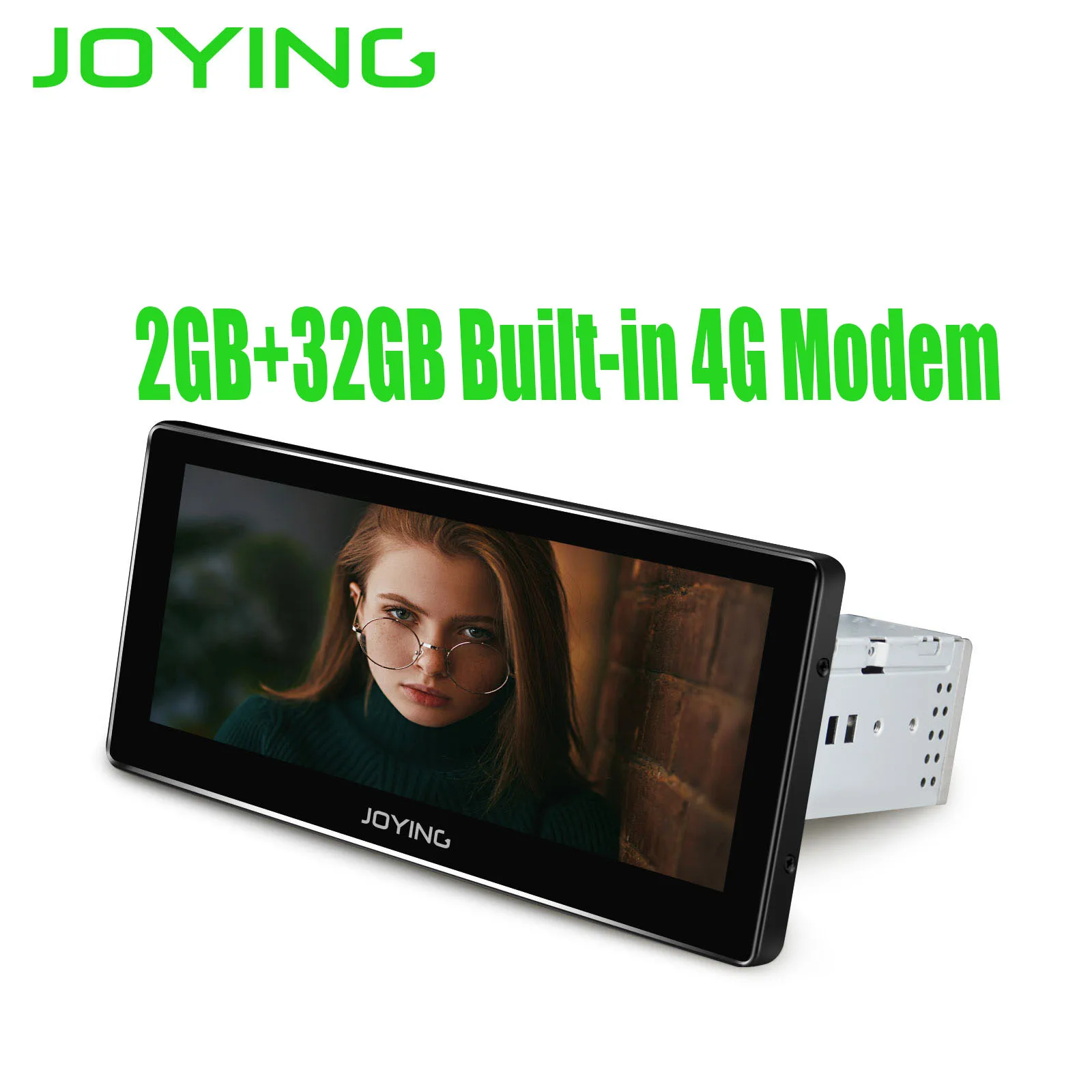 With 4G Modem 8," радуясь Android 8,1 универсальный автомобильный радиоприемник стерео Восьмиядерный 2 ГБ+ 32 ГБ головное устройство gps мультимедийный плательщик встроенный DSP Mirror Link - Цвет: With 4G Modem