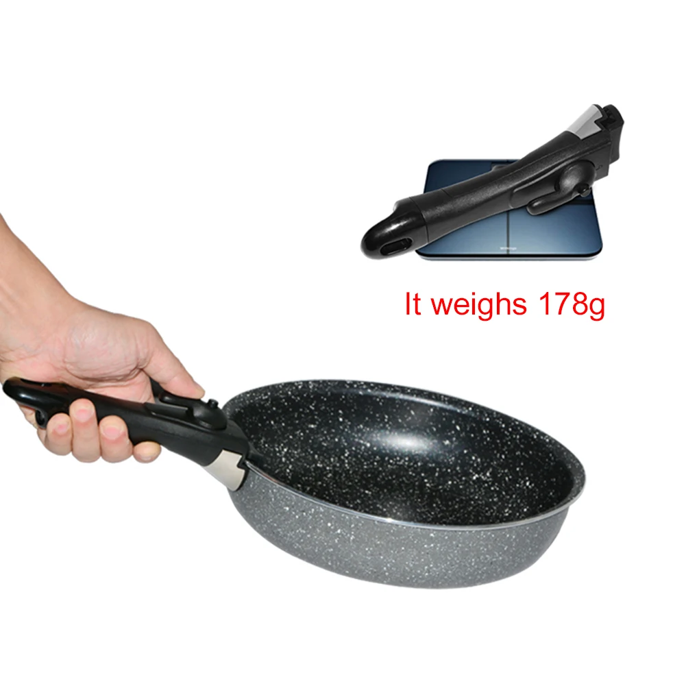 

Detachable Removable Pan Pot Handle Anti-Scalding Cookware Clip Hand Grip