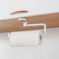 kitchen paper holder sticke rack roll holder bathroom toilet towel rack tissue shelf organizer accessories paper holder hanging