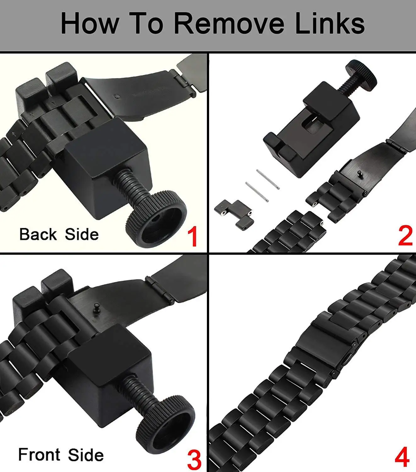 Ktab Fenix 5X Band Stainless Steel Metal Strap for Garmin fenix 5S/5/5X Quick Release Easy Fit 26mm 22mm 20mm Link | Электроника