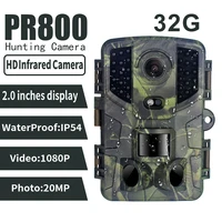 newest hunting trail cameras pr800 20mp 1080p wildlife camera photo traps night vision sms mms smtp email cellular surveillance