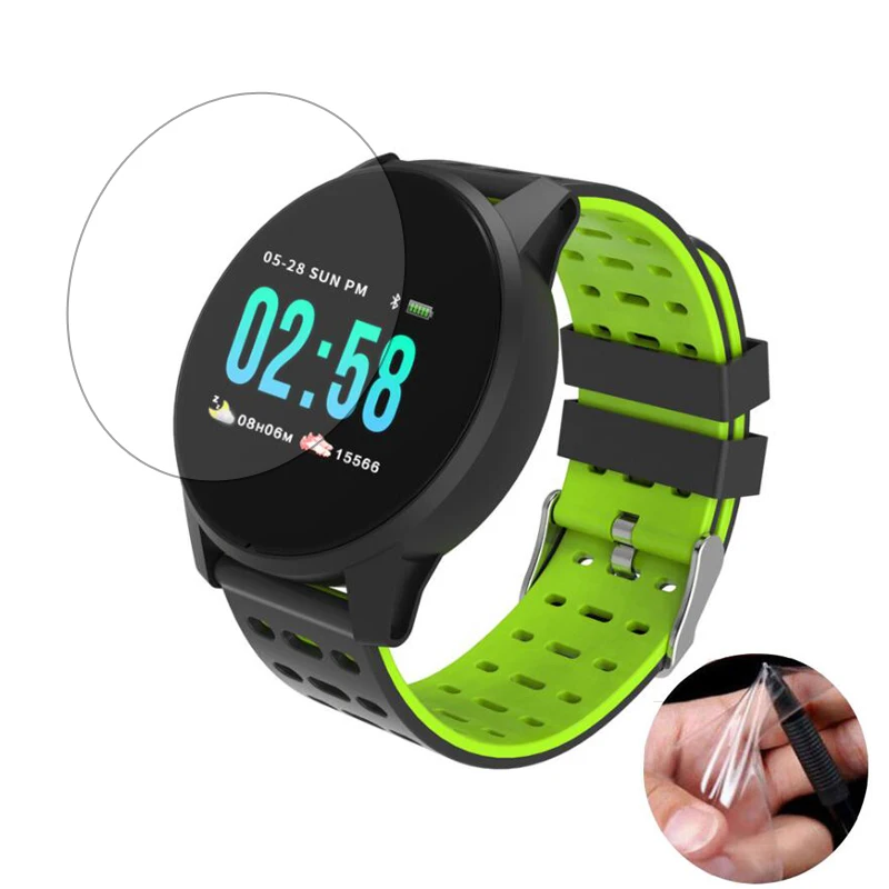 3 шт. мягкая прозрачная защитная пленка для экрана Защита KSUN KSR901 W1 Смарт часы