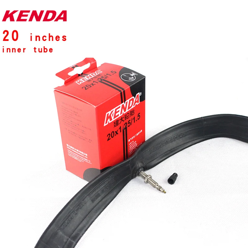 Внутренняя труба велосипеда Kenda 20*1 1 1/8 3/8 Американский клапан французский 20