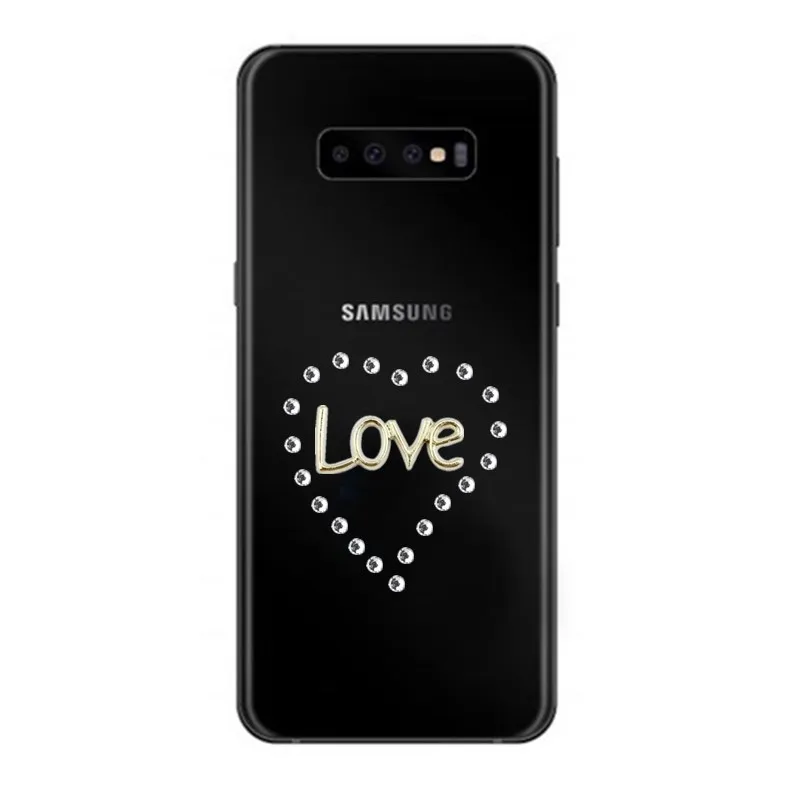 Роскошный Симпатичные тапочки с узором в виде Кристалл бриллиант Стразы чехол